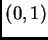 $ (0,1)$