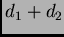 $ d_1+d_2$