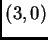 $ (3,0)$