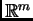 $ \ensuremath{\mathbb{R}}^m$
