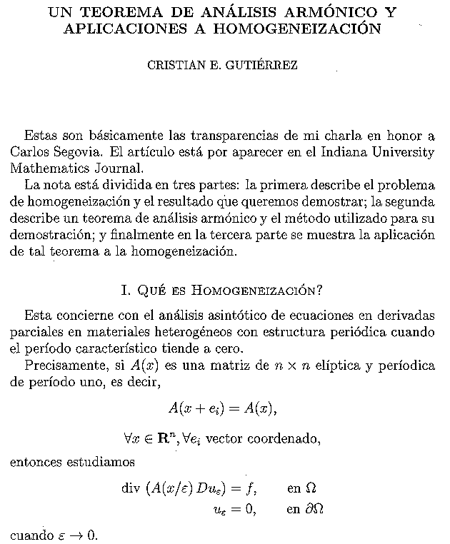Homogeneizacin
