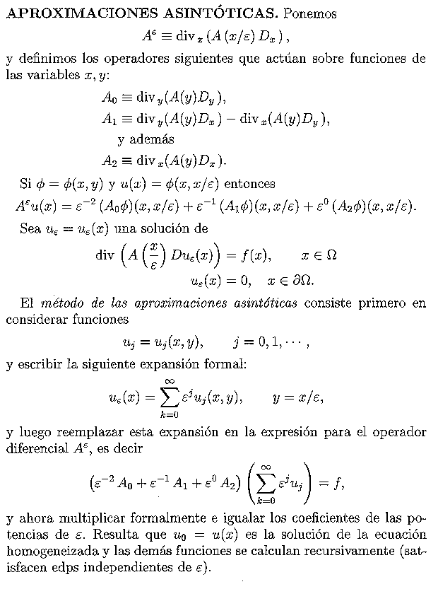 Aproximaciones asintticas