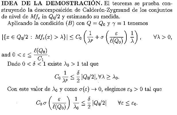 Idea de la demostracin