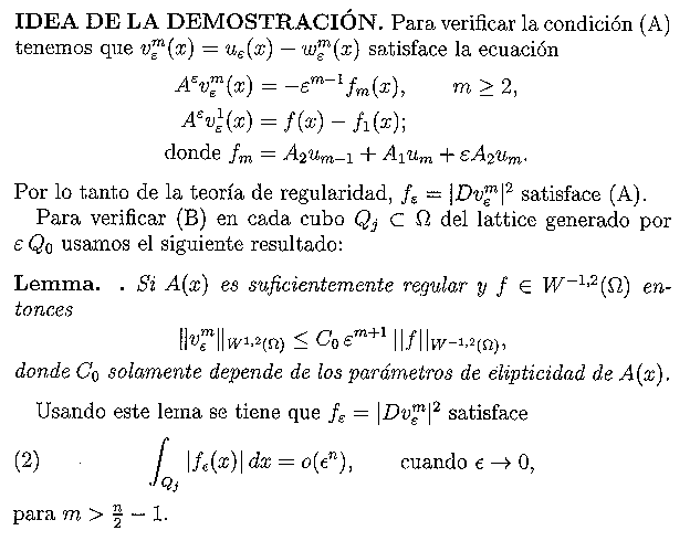 Idea de la demostracin