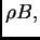 $ \rho B,$