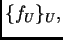 $ \{f_U\}_U,$