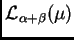 $ {\mathcal L}_{\alpha+\beta}(\mu)$