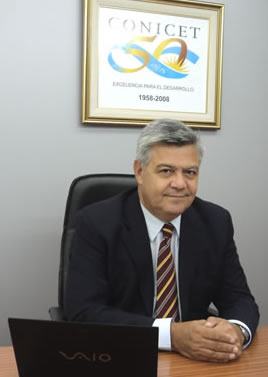 Dr. Mario G. Chiovetta, Director del Centro Científico Tecnológico Conicet Santa Fe 