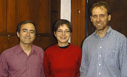 Francisco Martín Reyes, Ma.Teresa Martinez Bravo y Jorge Betancor Pérez