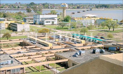 Vista panorámica del conjunto CCT-CONICET-Santa Fe y el Parque Tecnológico Litoral Centro Sapem